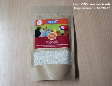 Muschelgrit Claus für Vögel & Reptilien 500g Packung